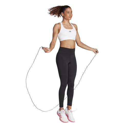 adidas Women's Powerreact Training Support Bra, White, (Medium) A/B