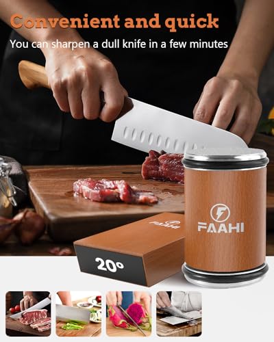 Industrial Grade Rolling Diamond Knife Sharpener for Professional Use