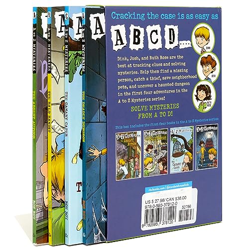 A to Z Mysteries Boxed Set Collection #1 (Books A, B, C, & D)