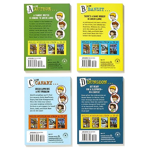 A to Z Mysteries Boxed Set Collection #1 (Books A, B, C, & D)