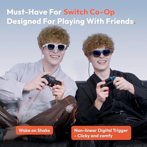 VITURE x 8BitDo Ultimate C Bluetooth Controller for Switch, Neckband, & Mobile Devices, With 6-axis Motion Control, Rumble Vibration, Enhanced Triggers, Wake On Shake