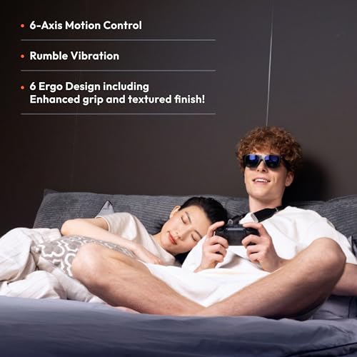 VITURE x 8BitDo Ultimate C Bluetooth Controller for Switch, Neckband, & Mobile Devices, With 6-axis Motion Control, Rumble Vibration, Enhanced Triggers, Wake On Shake