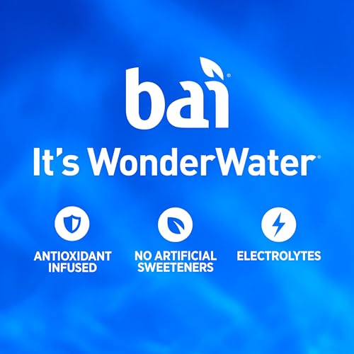 Bai Flavors Variety Pack, Antioxidant Infused Water Beverage, with Vitamin C and No Artificial Sweeteners, 18 fl oz bottles, 12 pack