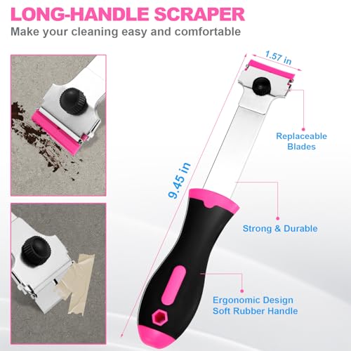 3 Pack Premium Razor Blade Glass Scraper Pack