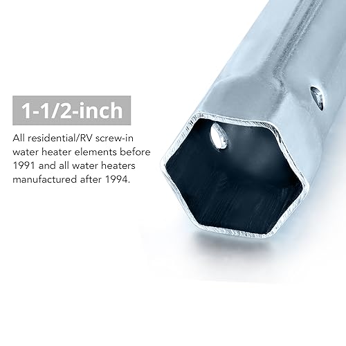 Dual Hex Wrench Socket for RV Water Heater