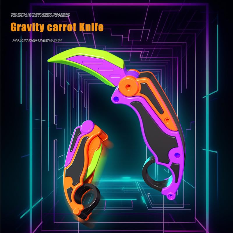 Fidget Claw Gravity Knife Toy Set - Sensory Relief
