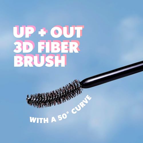 CoverGirl Eye Enhancer, Berry Brown, 3D Mascara, Curved Fiber Brush, Plant-Based Lifting Wax, For All Lash Types, 24-Hour Wear, Transfer-Proof, Flake-Free, 0.30oz