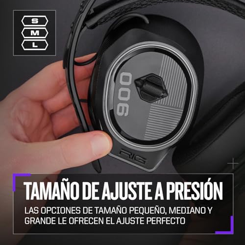 RIG 900 MAX Dual Wireless Gaming Headset with Bluetooth for Xbox, Playstation, and PC - Multi-Function Charging Base - Up to 60 Hours Battery - Dolby Atmos 3D Audio