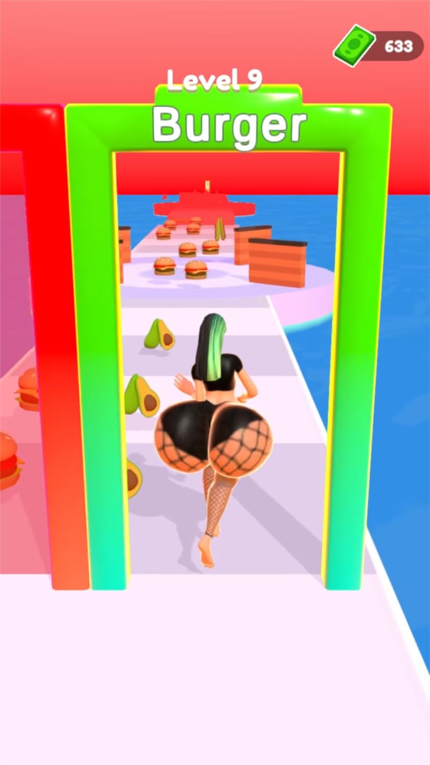 Twerk Booty Bum Body Race 3D