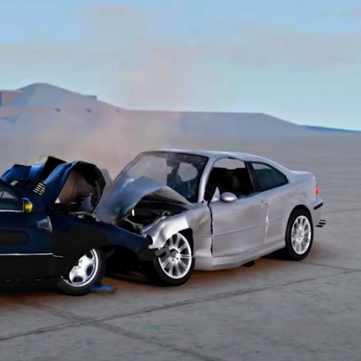 Car Crash Royale - Real Simulator 3D. Realistic car crashing physics