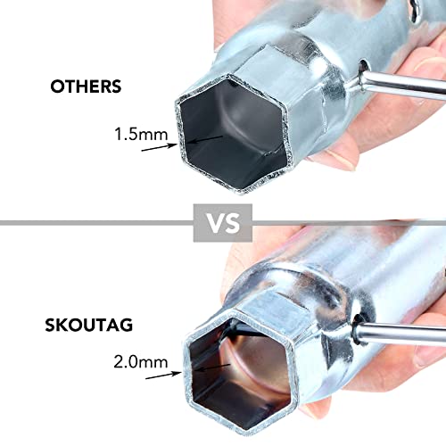 Dual Hex Wrench Socket for RV Water Heater