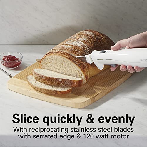 Hamilton Beach Electric Knife Set with Serrated Blades
