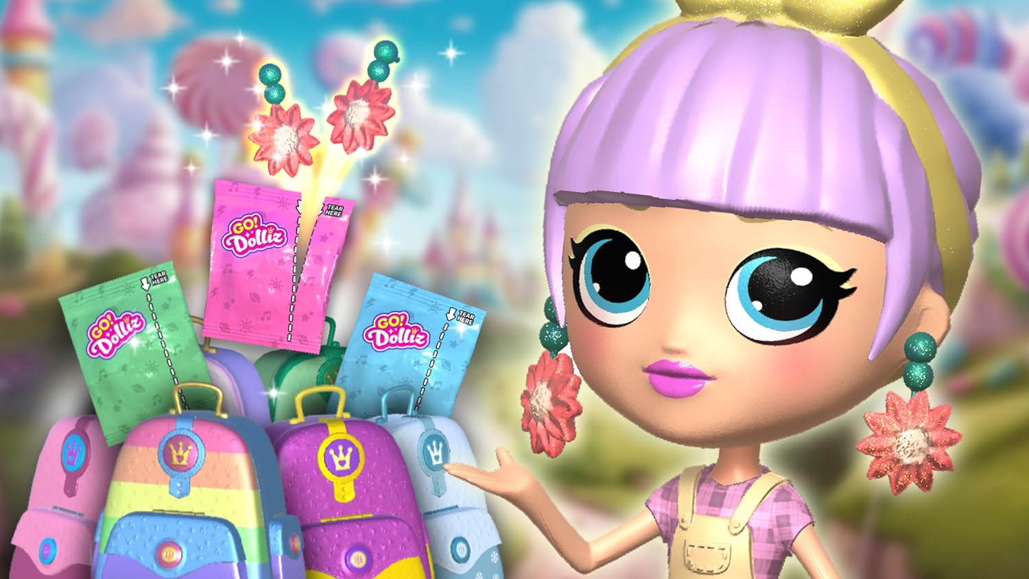 Go! Dolliz: 3D Surprise Doll Unboxing and Dress Up