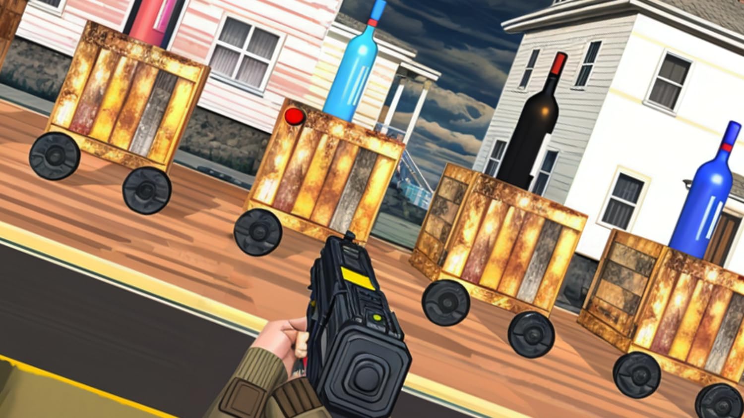 Crazy Real Bottle Shooter 3D - Free Shooting 3D 2024 Action Game