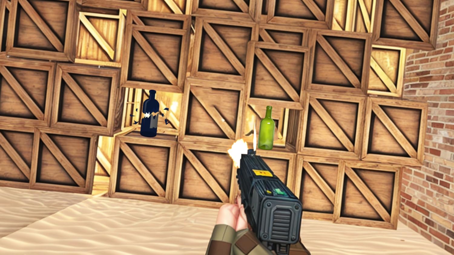 Crazy Real Bottle Shooter 3D - Free Shooting 3D 2024 Action Game