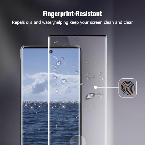 [2+2 Pack] for Google Pixel 7 Pro Screen Protector Include 2 Pack Tempered Glass Screen Protector +2 Pack Tempered Glass Camera Lens Protector,9H Hardness ，3D Curved for Google Pixel 7 Pro 5G