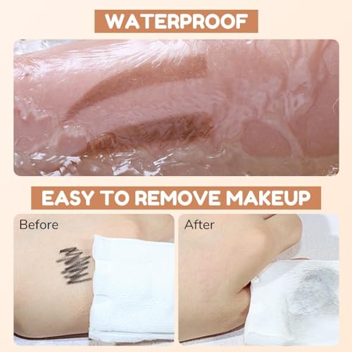 Eyebrow Tattoo Pencil 4 Fork Tip 3D Microblading,2024 New Magic Eyebrow Pencil 4-Tip Eyebrow Pencil Natural Makeup Fine Stroke,Eye Brown Makeup Eyebrow Pencil Stay on All Day(Dark Brown)