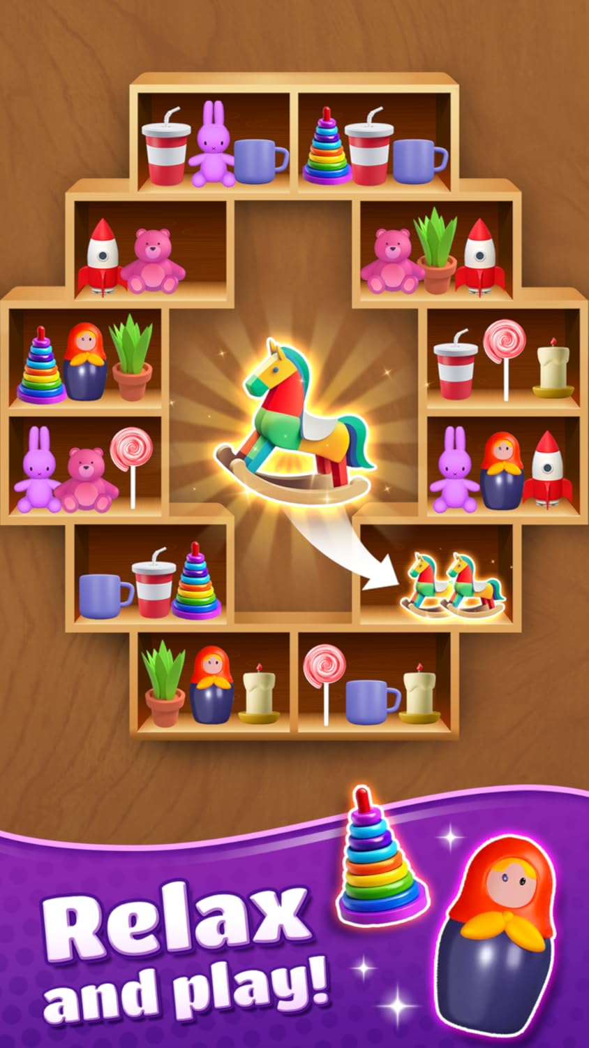 Goods Match: Relax & Sort 3D Objects