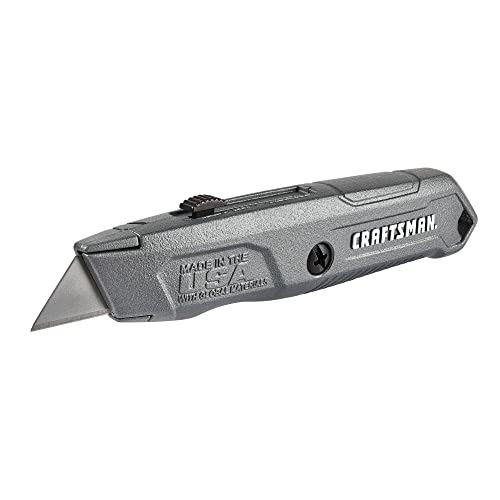 CRAFTSMAN Retractable Utility Knife, 3 Blades Included