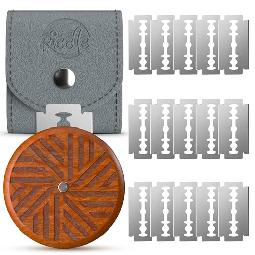Wooden Bread Lame with 15 Razor Blades and Cover