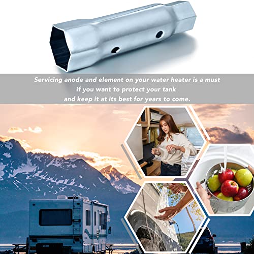 Dual Hex Wrench Socket for RV Water Heater