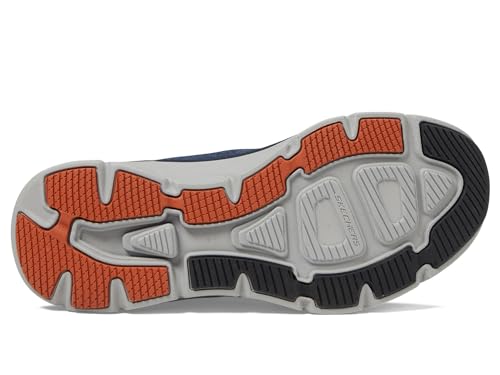 Skechers Men's D'Lux Walker 2.0 Steadyway Sneaker, Blue, 11