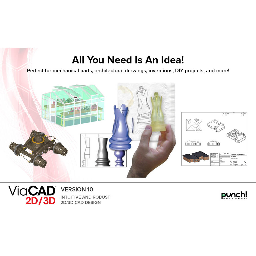 Punch! ViaCAD 2D/3D v10 for Mac [Download]
