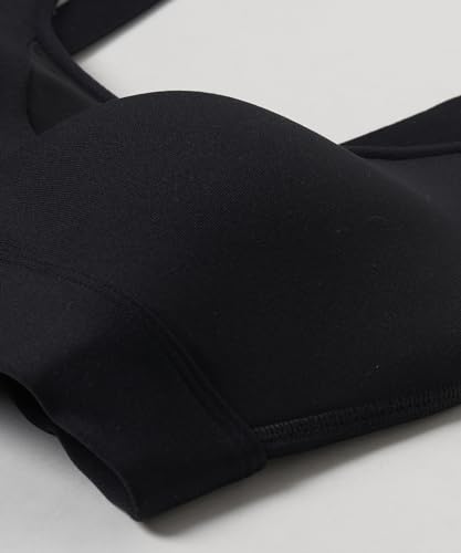 Under Armour Womens Infinity High Impact Sports Bra, (001) Black / / White, Medium D-DD