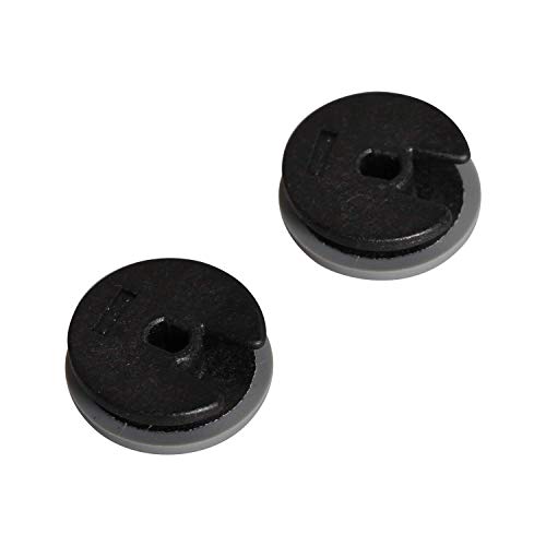 Timorn Analog Stick Cap Circle Pad Replacement 3D Joystick Cover for New 3DS / 3DS / 3DSLL / 3DSXL / 2DS Controller (Dark Gray)
