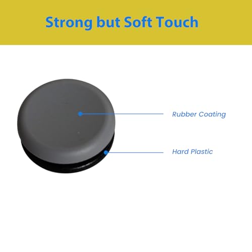 Timorn Analog Stick Cap Circle Pad Replacement 3D Joystick Cover for New 3DS / 3DS / 3DSLL / 3DSXL / 2DS Controller (Dark Gray)