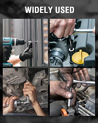 Impact Socket Adapter Set for High Torque Drilling