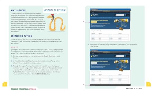 Coding for Kids: Python: Learn to Code with 50 Awesome Games and Activities