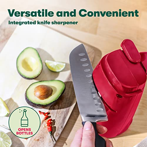 BELLA Multifunctional Electric Can Opener with Knife Sharpener