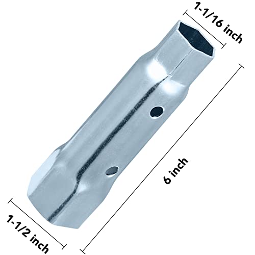 Dual Hex Wrench Socket for RV Water Heater