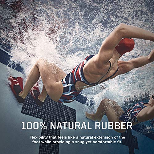 Speedo Swim Training Switchblade Fin, Black/Red, XS