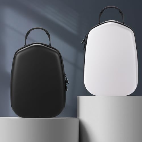 FOREGOER Hard Carrying Case Compatible with Meta Oculus Quest 2/Quest 3/Vision Pro, Portable Travel Storage Case for Official Original VR Gaming Headset and Touch Controllers Accessories (Black)