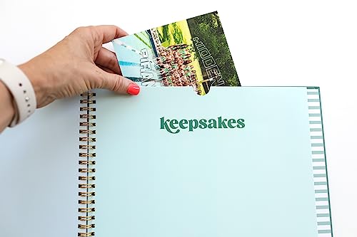 The School Memory Book: A Timeless School Years Memory Book for Preschool - 12th Grade Memories, Keepsakes and Cherished Moments (Storage Pocket Included)