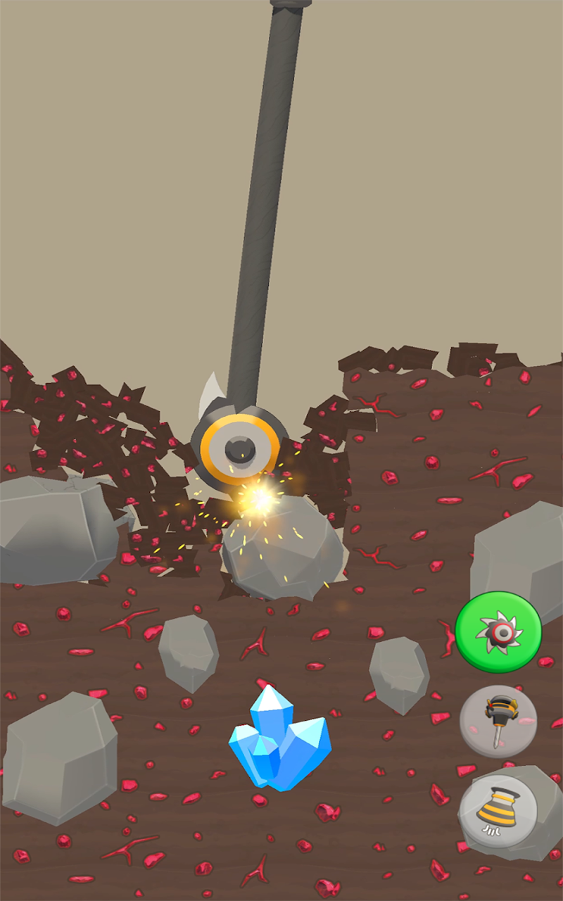 Idle Mine Drill and Collect Tool
