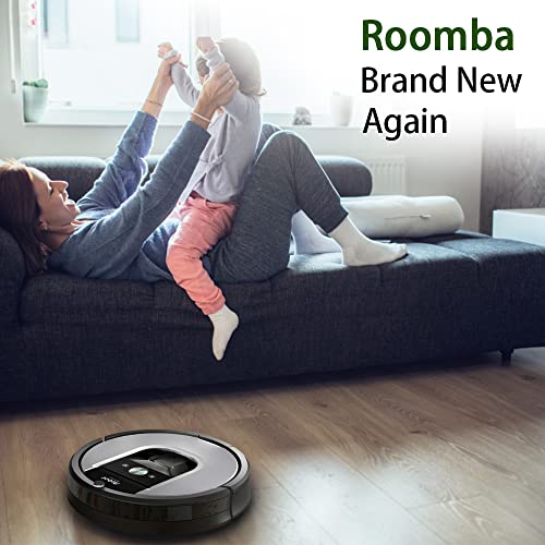 Rumba Replacement Side Brush Parts for iRobot Roomba 600 700 800 900 Series 675 692 694 677 671 614 980 960 985 981 880 860 850 861 866 870 890 Vacuum Cleaner Accessories Kit,6 Side Brush,Screw Driver