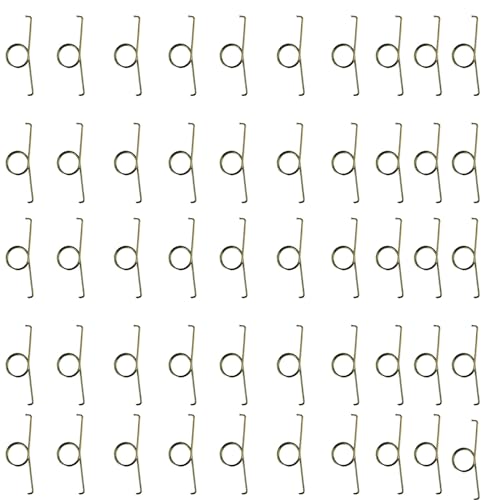 CTHTBZ 50Pcs Replacement L2 R2 Trigger Button Metal Springs Compatible with Playstation PS5 Controller Parts Repair Accessories, With Screwdriver, Tweezer, Open tools