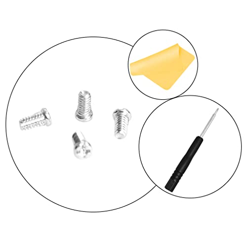 Replacement Silver Screws for Aviator RB3025 3025 Sunglasses Repair Kit (Set of 4),Screwdriver