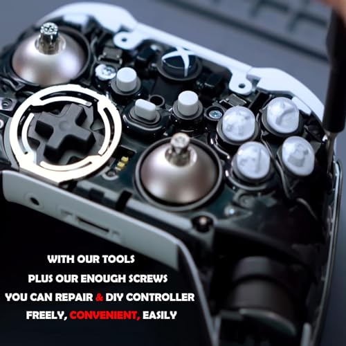 CTHTBZ 30PCS Install Repair Kit Mod Open Shell Tools Torx T8H T6 Screwdrivers Screws for Xbox One, Xbox Series X/S, Xbox One S/X, Xbox Elite Series 2 Core, Xbox 360 Controller