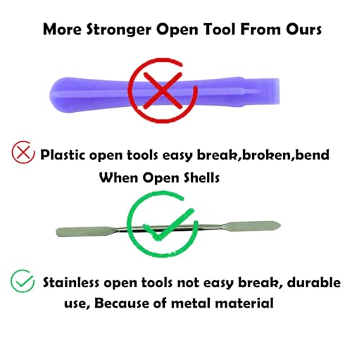 CTHTBZ 30PCS Install Repair Kit Mod Open Shell Tools Torx T8H T6 Screwdrivers Screws for Xbox One, Xbox Series X/S, Xbox One S/X, Xbox Elite Series 2 Core, Xbox 360 Controller