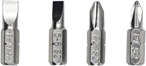 ALLWAY SD41 5-in-1 Lightweight Safety Shockproof Screwdriver with 4 Bits