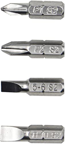 ALLWAY SD41 5-in-1 Lightweight Safety Shockproof Screwdriver with 4 Bits