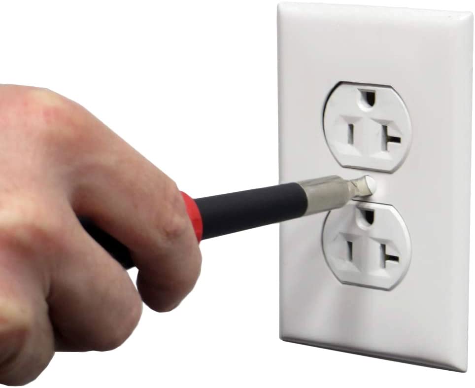 ALLWAY SD41 5-in-1 Lightweight Safety Shockproof Screwdriver with 4 Bits