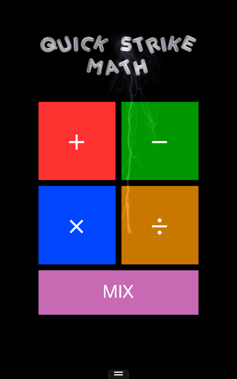 Math Game for Quick Practice and Drills