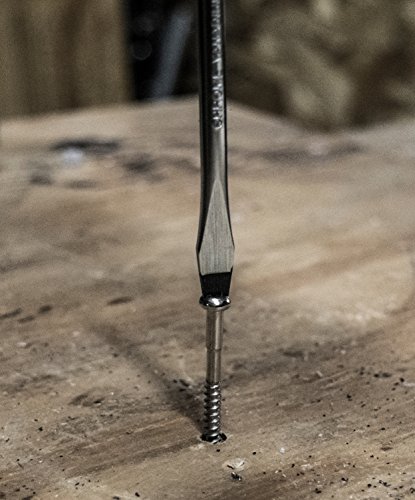 Century Drill & Tool 72112 Slotted Screwdriver, 1/8" by 3"