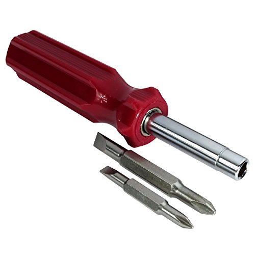 HTS 121S6 6-In-1 Flat Head & Phillips Reversible Screwdriver