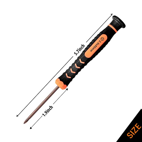 Triwing Screwdriver Set, TECKMAN 4 in 1 Tripoint Screwdriers Repair Kit with 2.0 2.5 3.0 Triwing and Ph00 Phillips Screwdrivers for Nintendo Wii/Gameboy Advance/Gamecube/Switch/Joycon/DS/3DS/NDS/DSi